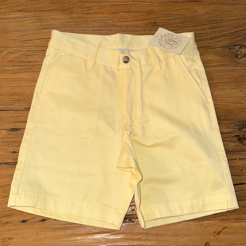 NWT BEAUFORT BONNET COMPANY “Charlie’s Chinos” in Butter Yellow